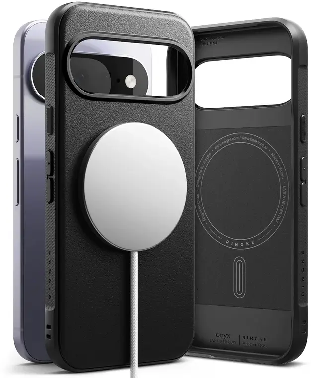Ringke Onyx Magnetic Google Pixel 11 Hoesje MagSafe Zwart afbeelding 4
