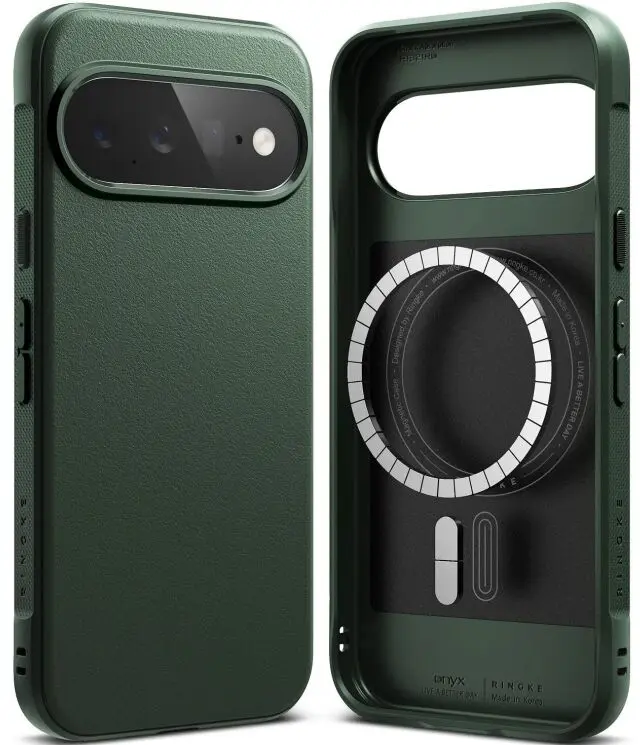 Ringke Onyx Magnetic Google Pixel 11 Hoesje MagSafe Groen afbeelding 1