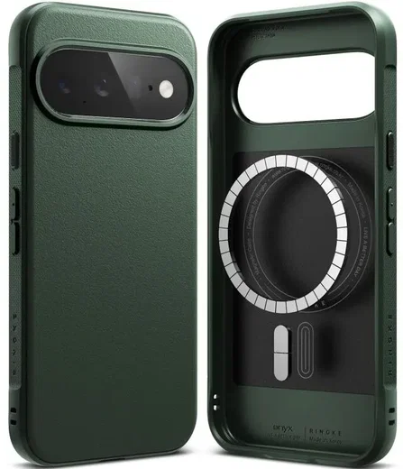 Ringke Onyx Magnetic Google Pixel 11 Hoesje MagSafe Groen afbeelding 1