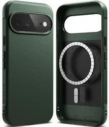 Ringke Onyx Magnetic Google Pixel 11 Hoesje MagSafe Groen afbeelding