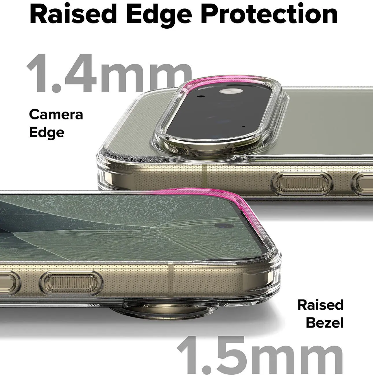 Ringke Fusion Google Pixel 11 Pro Hoesje Back Cover Matte Transparant afbeelding 7