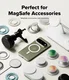 Ringke Fusion Magnetic Google Pixel 11 Pro Hoesje MagSafe Back Cover Transparant afbeelding 4