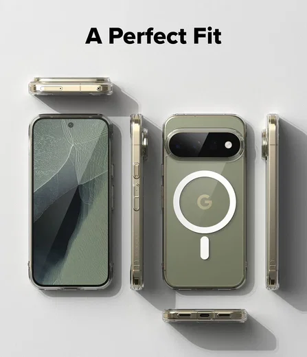 Ringke Fusion Magnetic Google Pixel 11 Pro Hoesje MagSafe Back Cover Transparant afbeelding 11