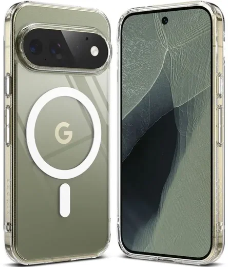 Ringke Fusion Magnetic Google Pixel 11 Pro Hoesje MagSafe Back Cover Transparant afbeelding 1