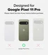 Ringke Fusion Magnetic Google Pixel 11 Pro Hoesje MagSafe Back Cover Transparant afbeelding 3
