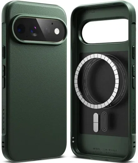 Ringke Onyx Magnetic Google Pixel 11 Pro Hoesje MagSafe Groen afbeelding 1