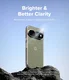 Ringke Fusion Google Pixel 11 Pro XL Hoesje Back Cover Matte Transparant afbeelding 4