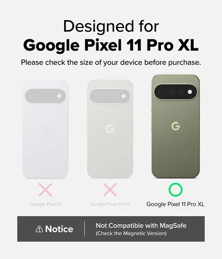 Ringke Fusion Google Pixel 11 Pro XL Hoesje Back Cover Matte Transparant afbeelding 3