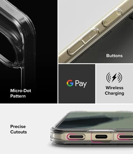 Ringke Fusion Google Pixel 11 Pro XL Hoesje Back Cover Matte Transparant afbeelding 12