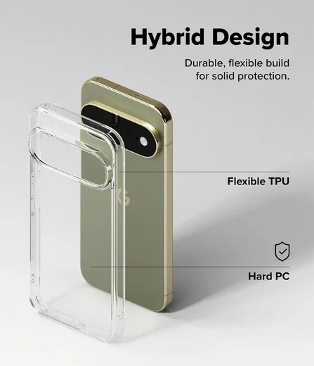 Ringke Fusion Google Pixel 11 Pro XL Hoesje Back Cover Matte Transparant afbeelding 8