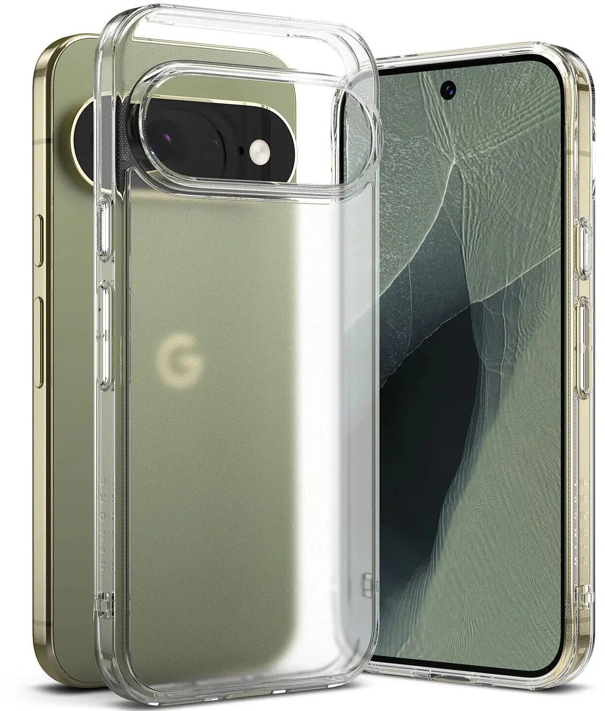 Ringke Fusion Google Pixel 11 Pro XL Hoesje Back Cover Matte Transparant afbeelding 1