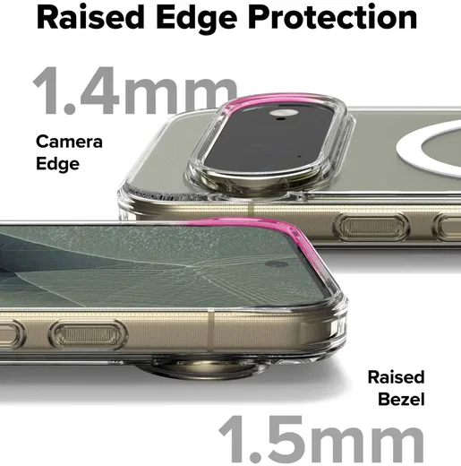 Ringke Fusion Magnetic Google Pixel 11 Pro XL Hoesje MagSafe Back Cover Clear afbeelding 9