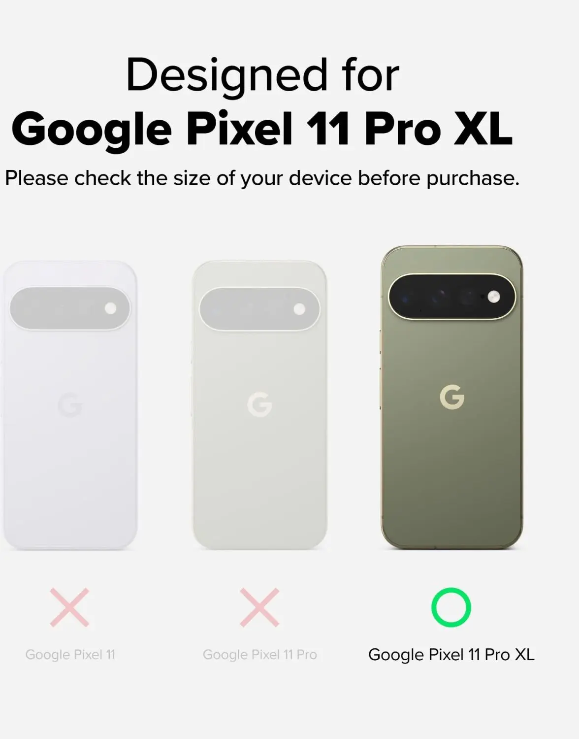 Ringke Fusion Magnetic Google Pixel 11 Pro XL Hoesje MagSafe Back Cover Clear afbeelding 3