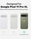 Ringke Fusion Magnetic Google Pixel 11 Pro XL Hoesje MagSafe Back Cover Clear afbeelding 3