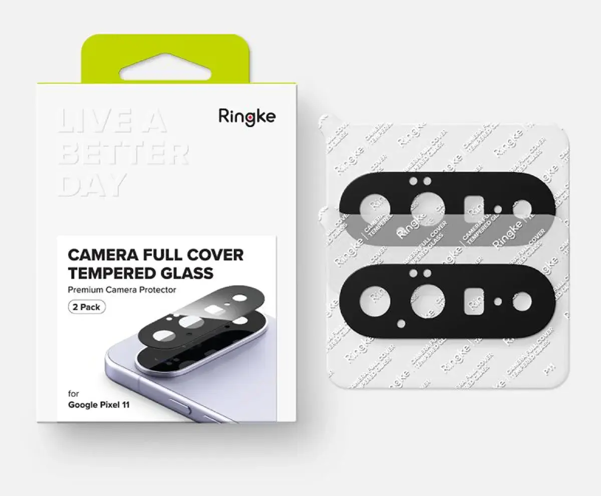 Ringke Camera Tempered Glass Google Pixel 11 Camera Protector 2-Pack afbeelding 8