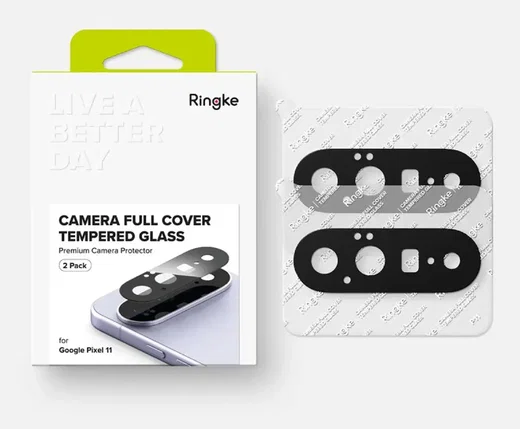 Ringke Camera Tempered Glass Google Pixel 11 Camera Protector 2-Pack afbeelding 8