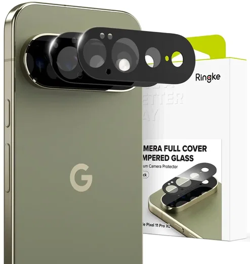 Ringke Camera Tempered Glass Google Pixel 11 Pro XL Camera Protector 2-Pack afbeelding 1