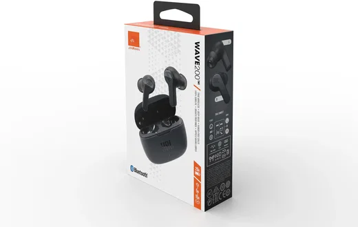 JBL Wave 200TWS Draadloze Oordopjes met Deep Bass 20 Uur Zwart afbeelding 8