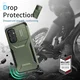 Samsung Galaxy A54 Hoesje Camera Slider Back Cover Schokbestendig Groen afbeelding 9