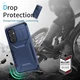 Samsung Galaxy A54 Hoesje Camera Slider Back Cover Schokbestendig Blauw afbeelding 9
