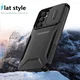 Samsung Galaxy A54 Hoesje Camera Slider Back Cover Schokbestendig Zwart afbeelding 4