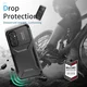 Samsung Galaxy A54 Hoesje Camera Slider Back Cover Schokbestendig Zwart afbeelding 9