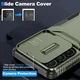 Samsung Galaxy S26 Hoesje Camera Slider Back Cover Schokbestendig Groen afbeelding 5