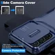 Samsung Galaxy S26 Hoesje Camera Slider Back Cover Schokbestendig Blauw afbeelding 5