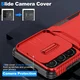 Samsung Galaxy S26 Hoesje Camera Slider Back Cover Schokbestendig Rood afbeelding 5