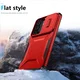 Samsung Galaxy S26 Plus Hoesje Camera Slider Back Cover Schokbestendig Rood afbeelding 8