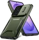 Samsung Galaxy S26 Ultra Hoesje Camera Slider Back Cover Schokbestendig Groen