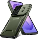 Samsung Galaxy S26 Ultra Hoesje Camera Slider Back Cover Schokbestendig Groen