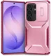 Samsung Galaxy S26 Ultra Hoesje Camera Slider Back Cover Schokbestendig Roze afbeelding 2