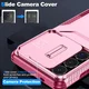 Samsung Galaxy S26 Ultra Hoesje Camera Slider Back Cover Schokbestendig Roze afbeelding 5
