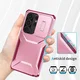 Samsung Galaxy S26 Ultra Hoesje Camera Slider Back Cover Schokbestendig Roze afbeelding 7