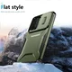 Samsung Galaxy A27 Hoesje Camera Slider Back Cover Schokbestendig Groen afbeelding 8
