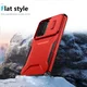 Samsung Galaxy A27 Hoesje Camera Slider Back Cover Schokbestendig Rood afbeelding 8