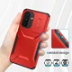 Samsung Galaxy A27 Hoesje Camera Slider Back Cover Schokbestendig Rood afbeelding 6