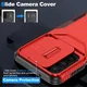 Samsung Galaxy A27 Hoesje Camera Slider Back Cover Schokbestendig Rood afbeelding 5