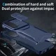 Samsung Galaxy A27 Hoesje Camera Slider Back Cover Schokbestendig Blauw afbeelding 9