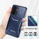 Samsung Galaxy A27 Hoesje Camera Slider Back Cover Schokbestendig Blauw afbeelding 6