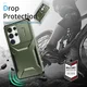 Samsung Galaxy S25 Ultra Hoesje Camera Slider Back Cover Schokbestendig Groen afbeelding 10