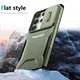 Samsung Galaxy S25 Ultra Hoesje Camera Slider Back Cover Schokbestendig Groen afbeelding 8