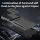 Samsung Galaxy S25 Ultra Hoesje Camera Slider Back Cover Schokbestendig Zwart afbeelding 9