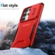 Samsung Galaxy S25 Ultra Hoesje Camera Slider Back Cover Schokbestendig Rood afbeelding 8
