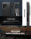 Spigen Rugged Armor Sony Xperia 1 VIII Hoesje Back Cover Matte zwart afbeelding 5