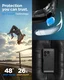Spigen Rugged Armor Sony Xperia 1 VIII Hoesje Back Cover Matte zwart afbeelding 7