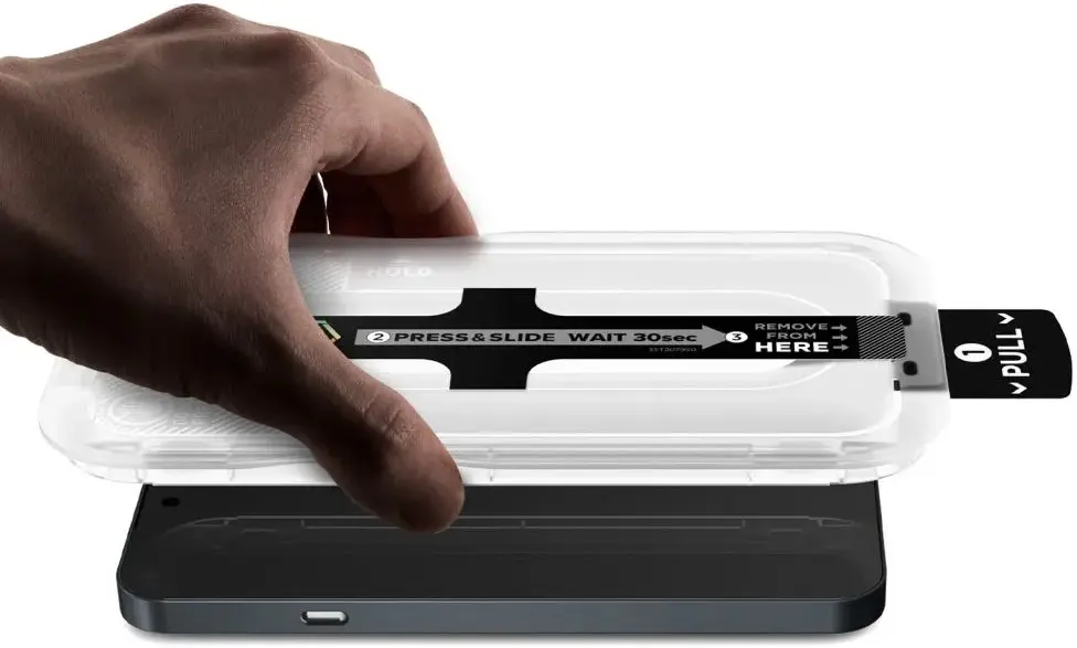 Spigen EZ Fit - Nothing Phone (4a) Pro Screen Protector - Tempered Glass 2-Pack afbeelding 8