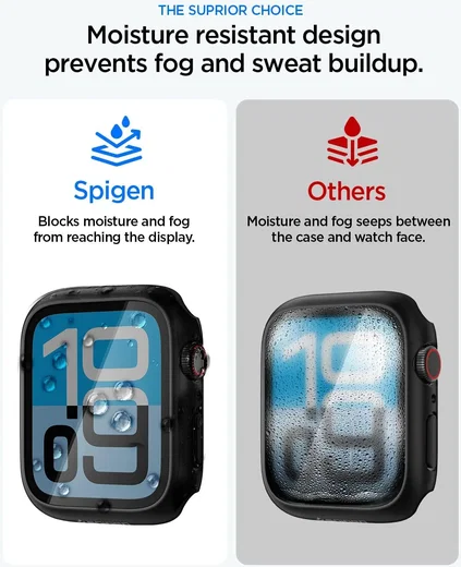 Spigen Thin Fit 360 Apple Watch 40MM Hoesje Waterdicht Zwart afbeelding 6