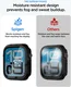 Spigen Thin Fit 360 Apple Watch 40MM Hoesje Waterdicht Zwart afbeelding 6